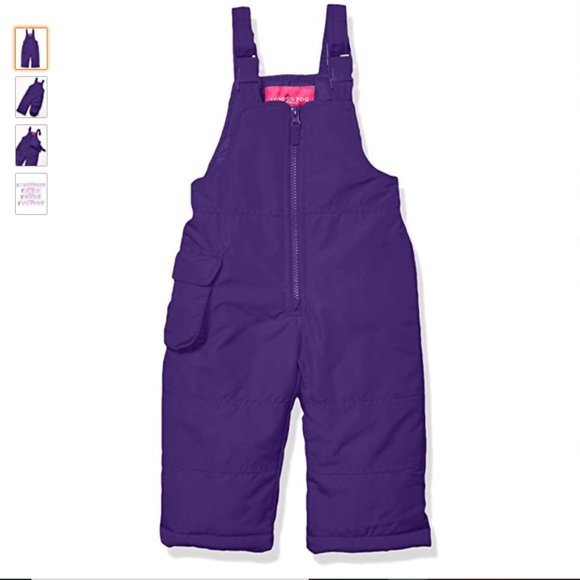London Fog Girls full Snowsuit Purple small - Picture 7 of 10